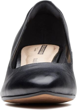 Жіночі туфлі-човники Clarks Linvale Jerica, шкіряні, чорні, розмір 38 EU