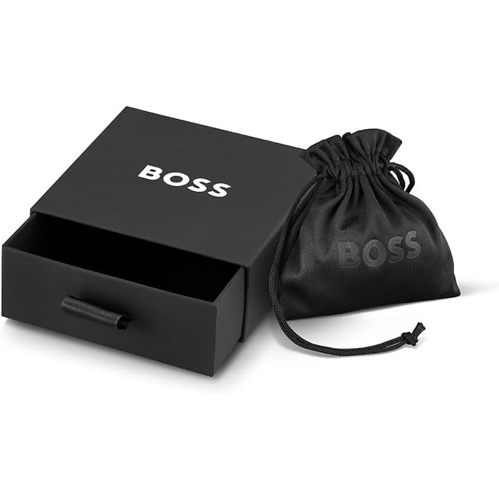 Чоловічий браслет BOSS Mesh із нержавіючої сталі, колекція ALEN, сріблястий