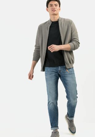 Чоловічі джинси camel active Madison Slim Fit, сині, бавовняна суміш зі стрейчем (34W / 34L)