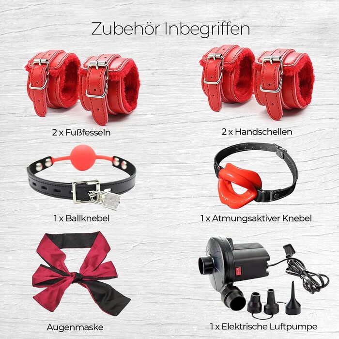 Набір інтимних аксесуарів Sex Möbel: подушка та рампи для еротичних розваг, стілець, пристосування для BDSM, з інтегрованим страподавачем.