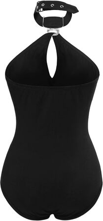 Чорний ромпер з коміром у готичному стилі LittleForBig 3XL (бавовна)