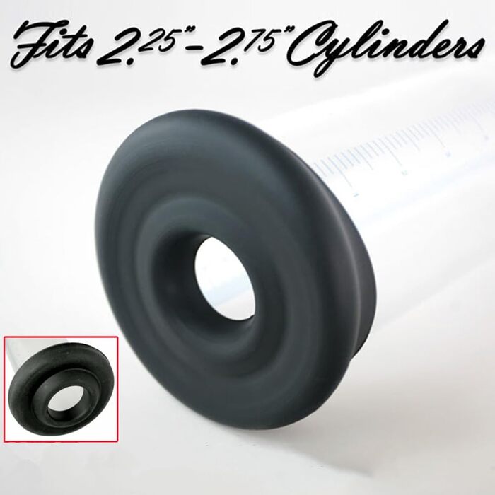 Прозоре трубкове з'єднання NAIXBTY для пеніс-помп з шкалою. Заміна для збільшення пеніса, покращення ерекції. Аксесуар для чоловічих інтим-іграшок (9 * 1.75inch)