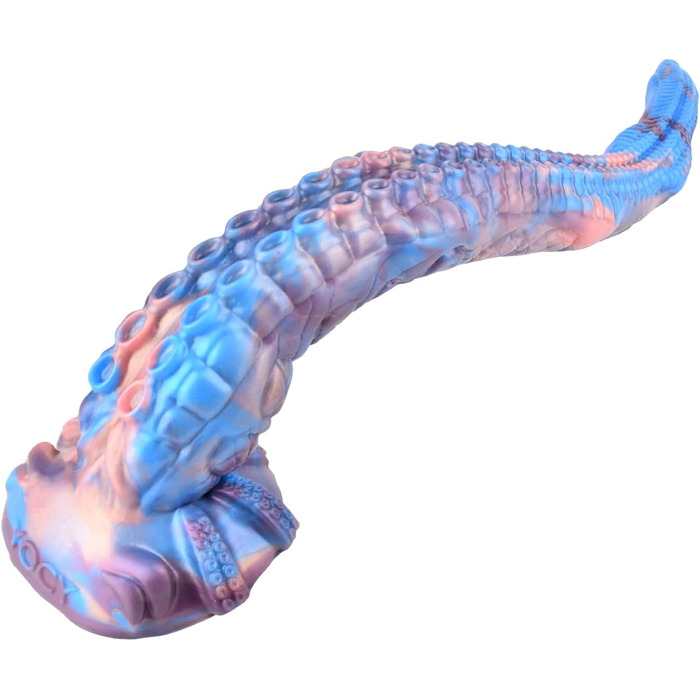 Анальний статевий іграшка-монстр з крапчастим дизайном, силікон, XXL - для чоловіків та жінок