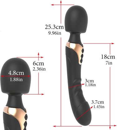 Вібратор PQKuss з функцією удару, силіконовий, подвійний наконечник для жінок та пар. 10 режимів вібрації, G-точка, кліторальний, з подвійним мотором. Червоний колір.