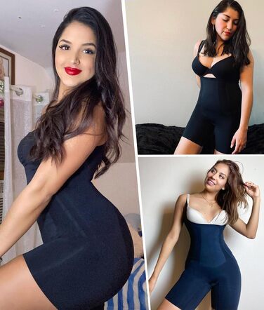 Корсет для схуднення SHAPERX Shapewear для жінок, чорний, моделює фігуру, S