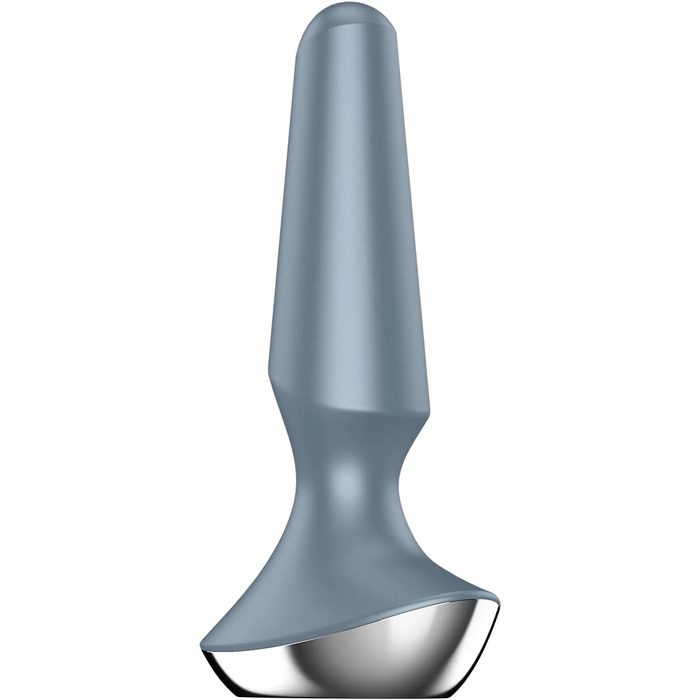 Вібратор Satisfyer Plug-ilicious 1 для анусу з керуванням через додаток | Водостійкий (IPX7) | З безпечного силікону | Іграшка для дорослих для чоловіків та жінок | Турквіс, універсальний розмір