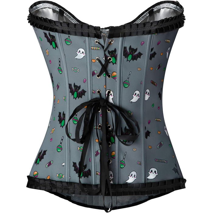 Кросет з мережива LittleForBig для жінок з шнурівкою, повний бюст, корсаж, бюстгальтер-боді, форма для тіла