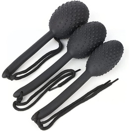 Силіконовий анальний плагін JPGeil зі сталевою кулею: анальний плагін, дилататор, аналдільдо, S/M/L, для чоловіків та жінок