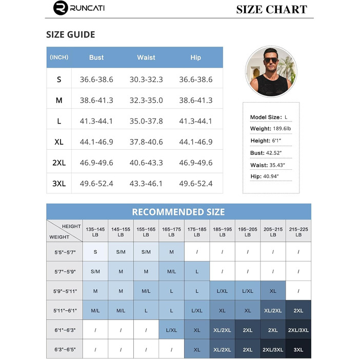 Чоловіча в'язана майка-топ Runcati, без рукавів, в стилі хіпі, морського кольору, для літа та пляжу