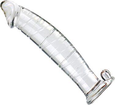 Скляний анальний дildo Hrekssi: реалістичний анаплаг, стимуляція G-точки, масаж, для жінок та чоловіків