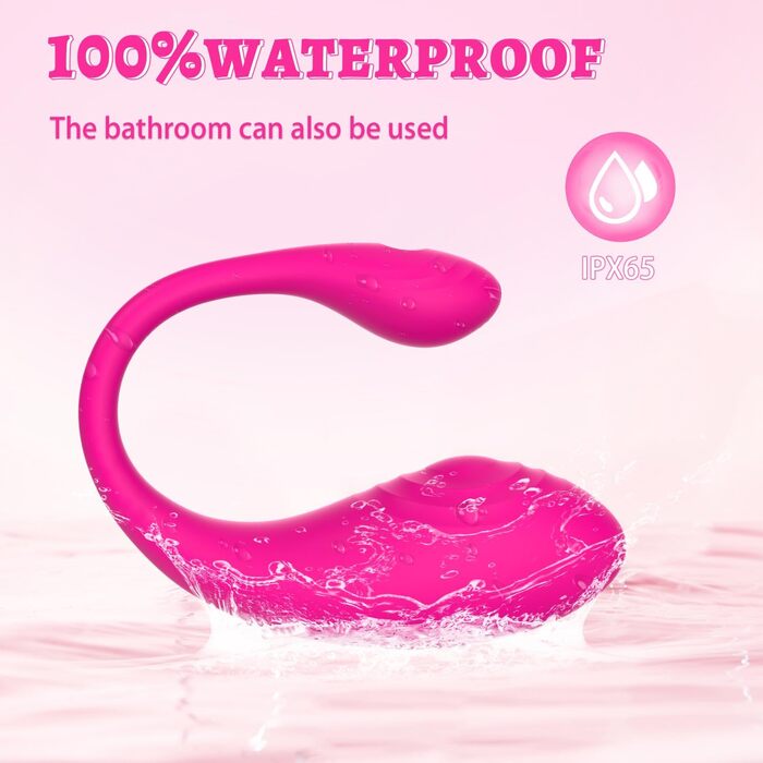 Тренування тазового дна для жінок з пультом дистанційного керування, інтелектуальний тренажер м'язів тазового дна, силіконові м'ячі для контролю сечовипускання та вправ для тазового дна (Рожевий)