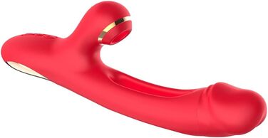 Вібратор Rabbit 2-в-1 для стимуляції вагіни та клітора, 49 швидкостей, 14 режимів вібрації, 25 см, для жінок та пар