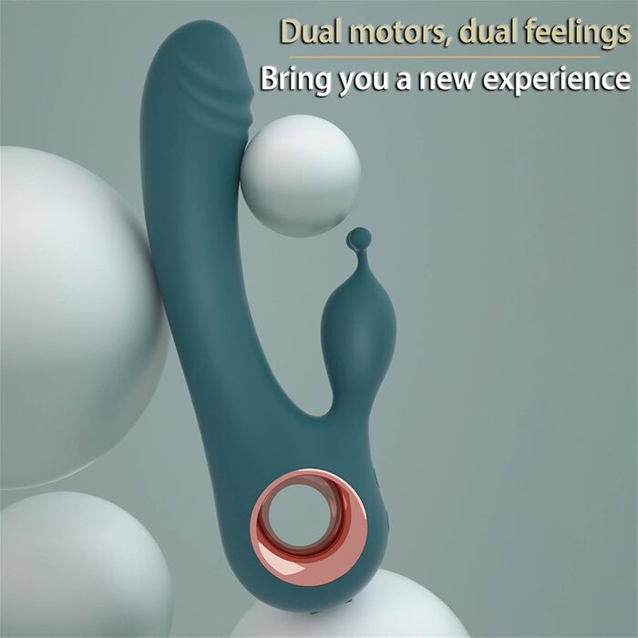 Вібратор Rabbit для жінок та пар, 10 режимів, рожевий, для масажу клітора та G-точки