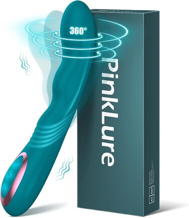 Вібратор для жінок G-точка з 3 режимами ротації та 10 вібраційними режимами, тихий дільдо вібратор, XL