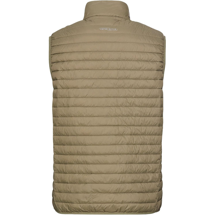 Чоловічий стібаний жилет camel active Puffer — водовідштовхувальний та вітрозахисний, зелений
