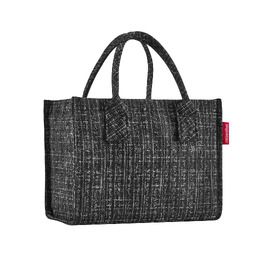 Жіноча сумка-кросбоді reisenthel daily shopper XS прямокутна, чорна букле