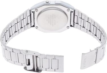 Кварцовий чоловічий годинник Casio Standard A158WA-1JF зі сталевим браслетом, класичний
