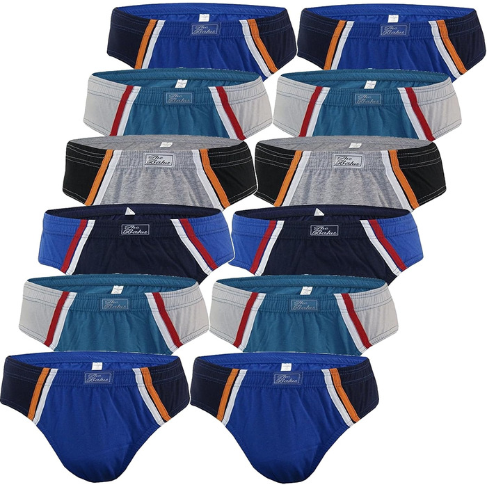 Чоловічі труси BestSae247 з тонкого джерсі, 100% бавовна, набір 3/6/12 шт. (XL, 9 шт.)