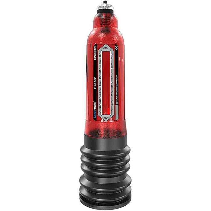 Bathmate Hydro7 Wasser Penispumpe - водяний насос для збільшення пеніса, червоний