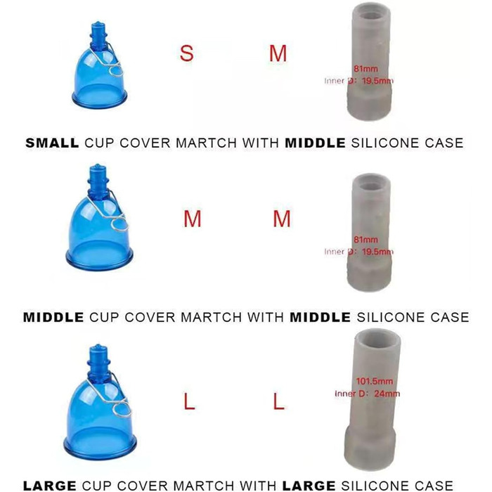 Масажер для чоловіків Yasexx 3 розміри, розширювач пеніса, вакуумний пристрій для збільшення, тренажер для стимуляції, комплект для ерекції