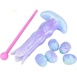 Анальний дилда з силікону GeRRiT: яйце, дилататор, для БДСМ, для жінок та чоловіків