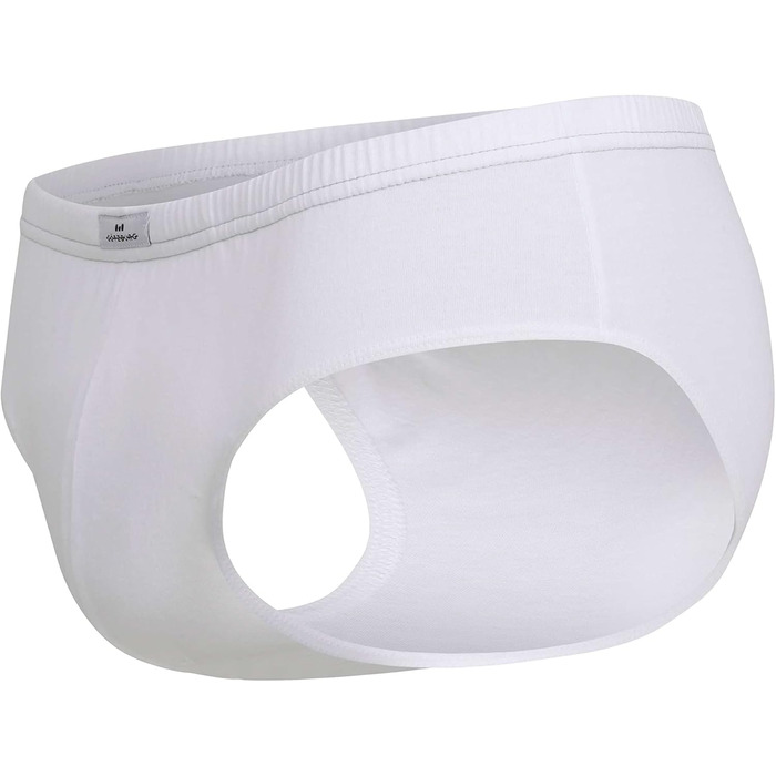 Труси чоловічі Goetzburg 10 шт. з натуральної бавовни, білі