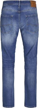 Чоловічі джинси Jack & Jones Comfort Fit JJIMIKE синього кольору (Blue Denim), розмір 36W/34L
