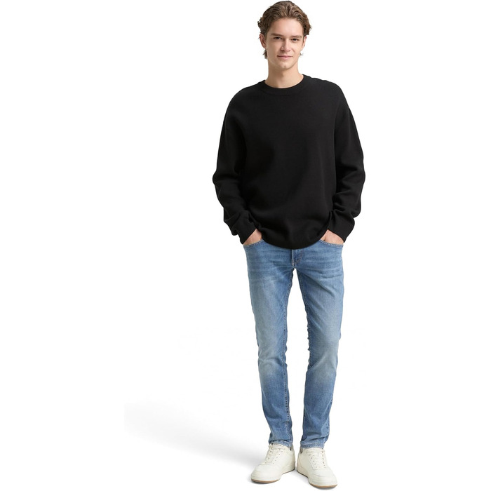 Чоловічі джинси Skinny Tom Tailor Culver Denim (світло-блакитні, Used Light Stone Blue, 34W/32L)