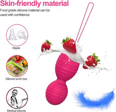 Вібратор з дистанційним керуванням та керуванням через додаток, 12 режимів вібрації, стимулятор G-точки та клітора, портативний анальний дилда для жінок та пар