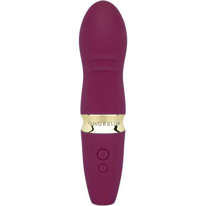 Вібратор G-Spot AMORELIE Quickie – 15 см, водонепроникний, акумуляторний (фіолетовий)