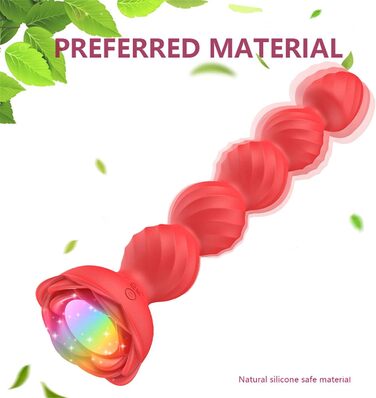 Вібратор для анусу з пультом дистанційного керування, 9 режимів, силікон, чорний | Іграшки для дорослих