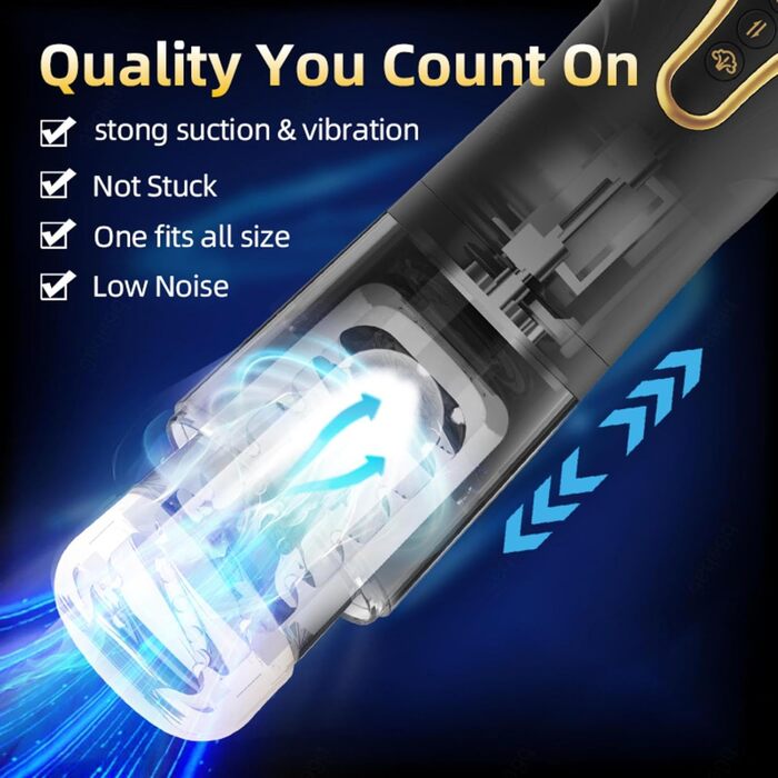 Автоматичний мастурбатор для чоловіків з 4 телескопічними режимами. Іграшка для дорослих, мастурбатор, секс-іграшка для чоловіків