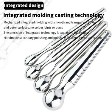 Розширювач сечоводу з нержавіючої сталі Seckoe для чоловіків (XL) - дилататор, катетер, сонда, масажер простати, секс-іграшка