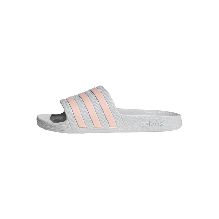 Чоловічі та жіночі тапочки Adidas Adilette Aqua сірого кольору Dash Grey Haze Coral, розмір 38 EU
