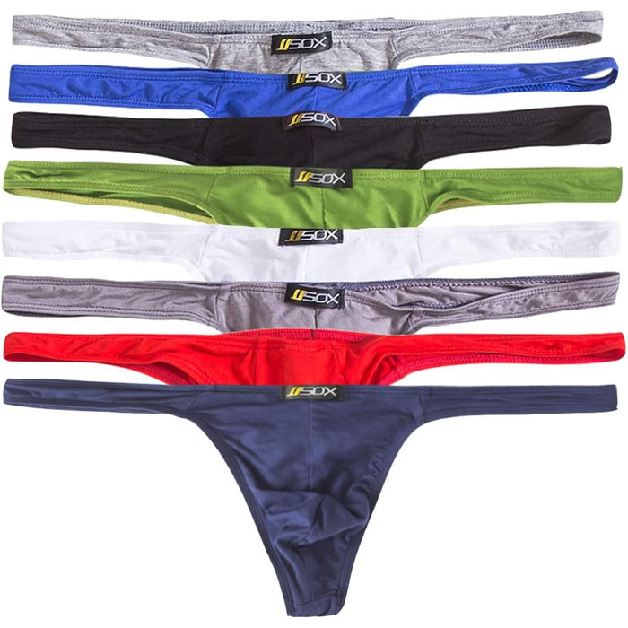 Чоловіча білизна QiaTi: труси-танга, сліпи, боксери (8 шт., M)