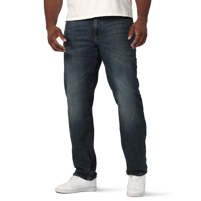 Чоловічі джинси Lee Big and Tall Extreme Motion Relaxed Straight Maverick, 44W / 32L