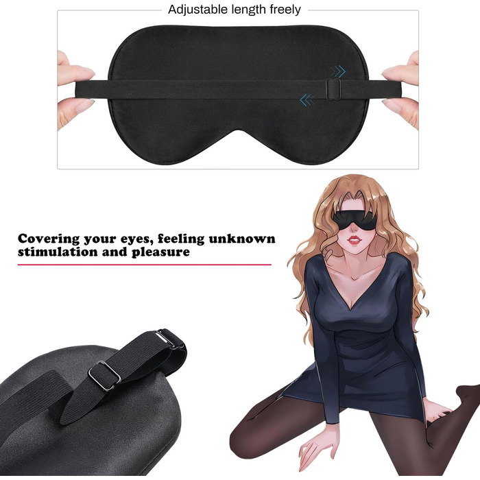 Набір для БДСМ для пар Fesseln: 3 шт. Люкс набір для дорослих, наручники для сексуальних ігор, екстремальне секcуальне іграшки, чорний колір