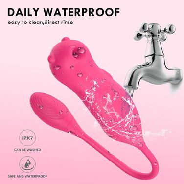 Вібраційний яйце-вібратор TYDAY G-Spot з 10 режимами, стимулятор клітора та ануса, подвійний мотор, секс-іграшка для жінок