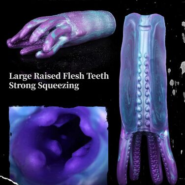 Реалістичний секс-іграшка Октопус Qiyasex для чоловіків та пар – Pocket Pussy з 3D-текстурою