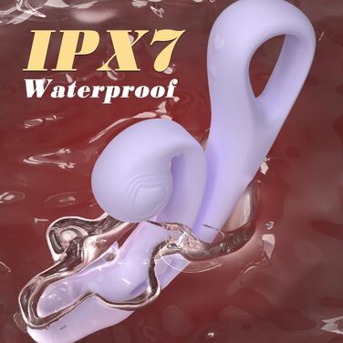 Вібраційний масажер для клітора Jinqian Weiblicher Masturbator Schnecke з 9 швидкостями, подвійний мотор, подвійні насадки для жіночих задоволень