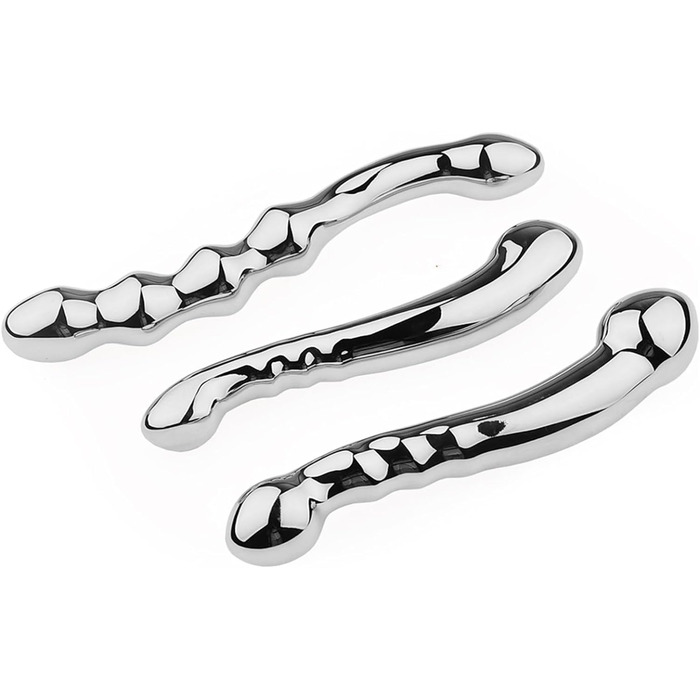 Анальний плагін Qodpxxi з подвійним наконечником: 3 стилі для масажу простати та стимуляції G-точки. Іграшки для дорослих для чоловіків та жінок