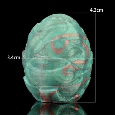 Анальні та вагінальні масажери Liebeskugeln Alien Sporen (3 шт.) - силіконові кулі для стимуляції, 3,4 см x 4,2 см