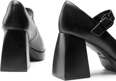 Жіночі туфлі Mary Jane Dream Pairs, чорні, екошкіра (PU), розмір 38 EU
