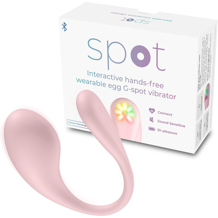 Kiiroo Spot - вібруюче яйце рожевого кольору, один розмір