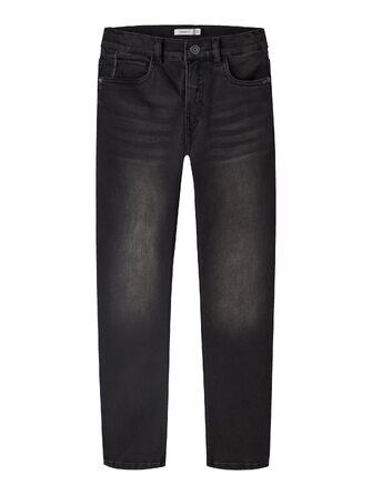 Джинси для хлопчиків NAME IT X-Slim, чорний денім, зріст 170 см