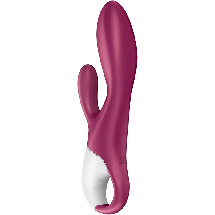 Satisfyer Rabbit Heated Affair Connect – вібратор-кролик з підігрівом та Bluetooth, 20.5 см, червоний