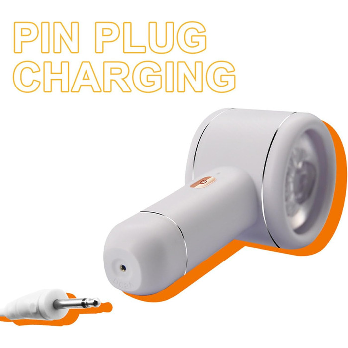 Електричний мастурбатор-чаша для чоловіків, автоматичний, 7 функцій, телескопічний, білий