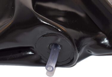 Латексні шорти Slip Rubberfashion з пеніс-кавери та маска - чорний латекс для чоловіків, 0.4 мм