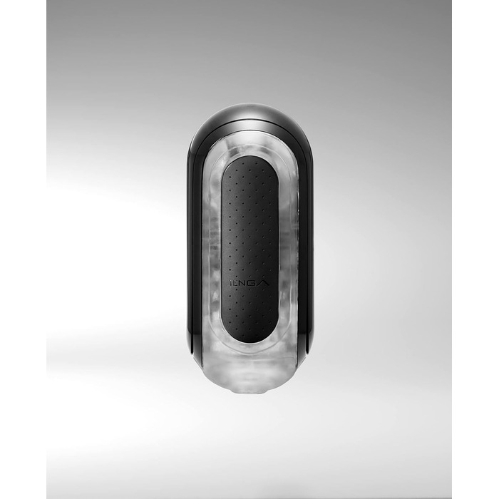 TENGA Flip Zero - багаторазова масажна іграшка для чоловіків, чорний (Strong)