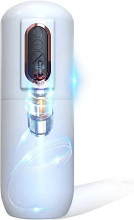 Електричний мастурбатор для чоловіків QgLust з 4 режимами розтягування, голосовим управлінням та 3D каналом